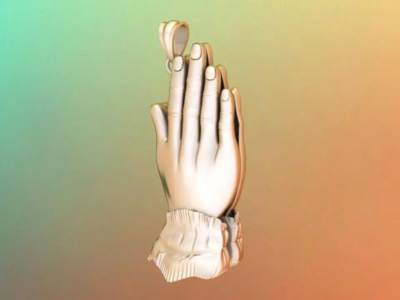 Buddha hand pendant - Buddha pendant