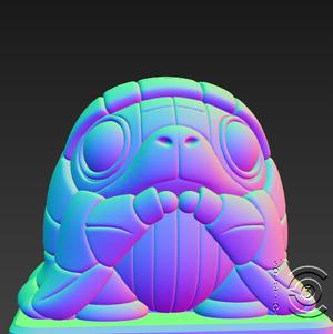Patchwork Toad - The Colorful Guardian