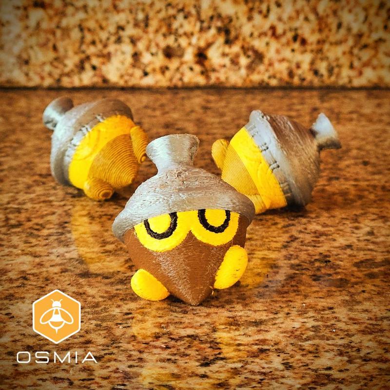 Osmia Seedot Pokemon Keychain