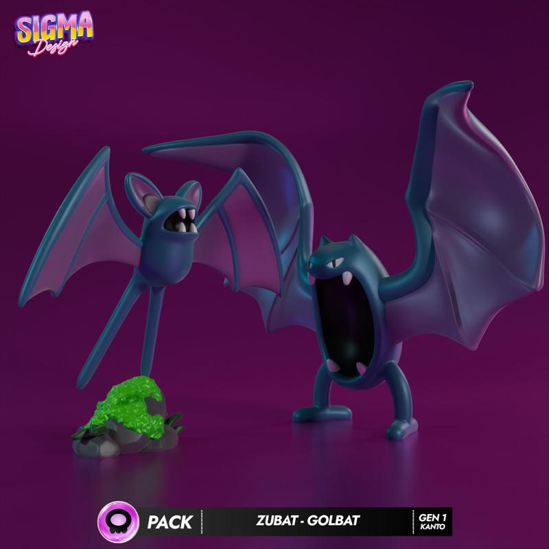 pack - zubat golbat