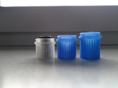 Increased height of coil housing to house higher capacitors