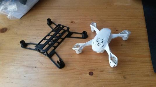 Micro Quadcopter Drone Frame V2 (Made for Hubsan X4 electronics)