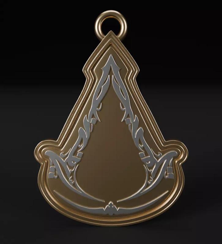 Assassins creed mirage pendant 3D model for 3D print