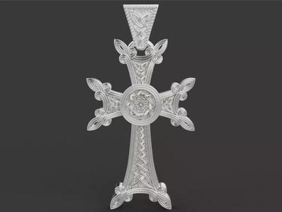 Armenian Cross Pendant 60852