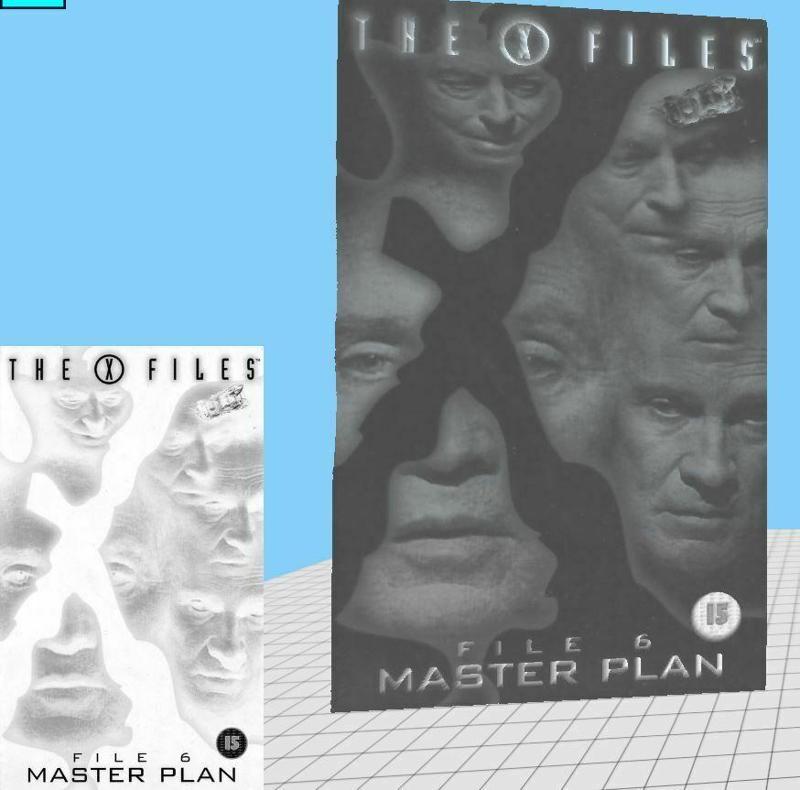 the xfiles - vhs cover