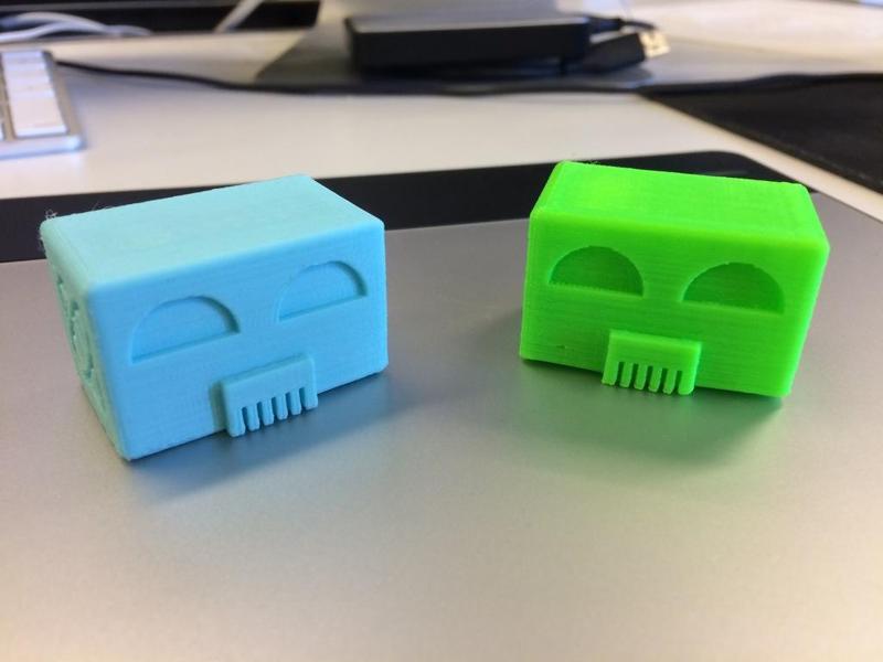 K-12 Lesson Plan 3D Modeling Class - Robot Head Pencil Top