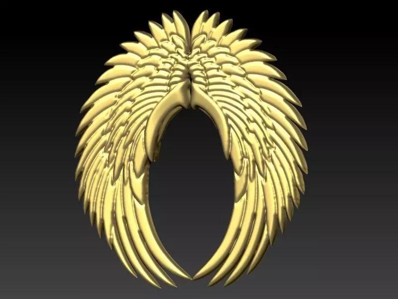 Angel Wings Pendant Charm Necklace Jewelry