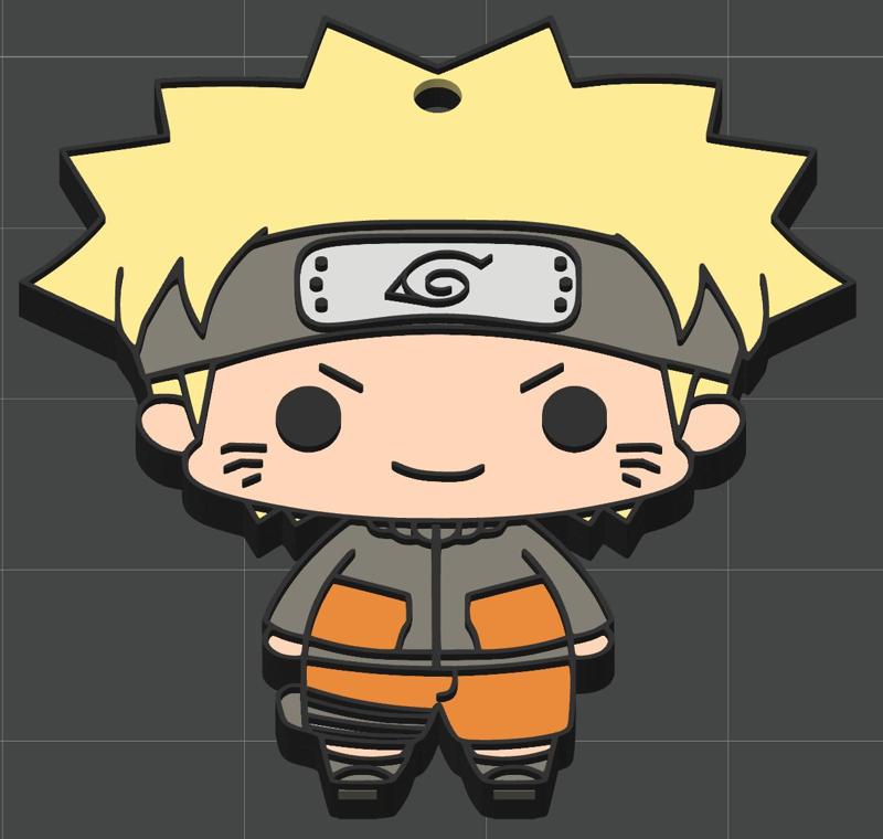 Naruto Uzumaki Keychain