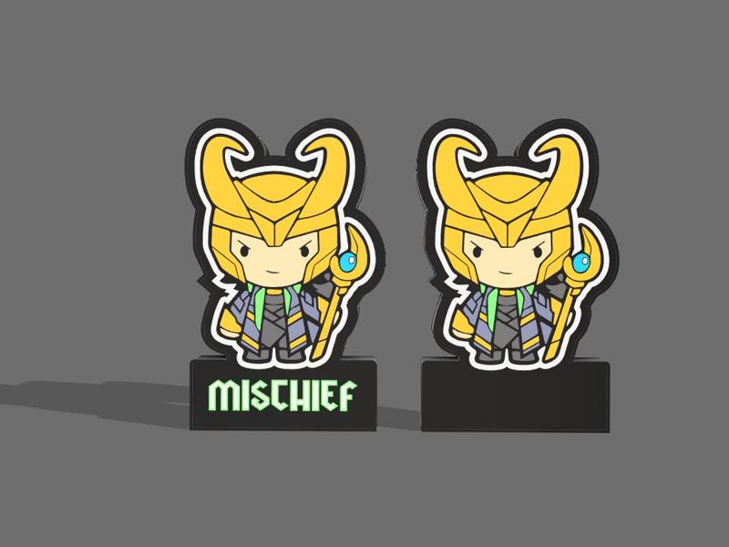 BABY LOKI LED LIGHT BOX