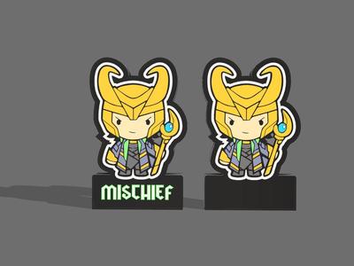 BABY LOKI LED LIGHT BOX
