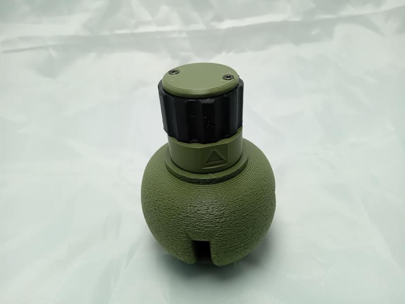 Airsoft Grenade Impact Cap Twist Head Fuze Cap Gun Ring M67 Style Sound Grenade "Meteorite" Reusable Grenade