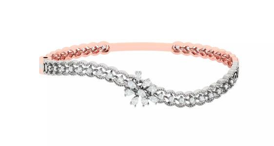 Women Bangle Bracelets Bracelet 3dm STL OBJ FBX Render Details