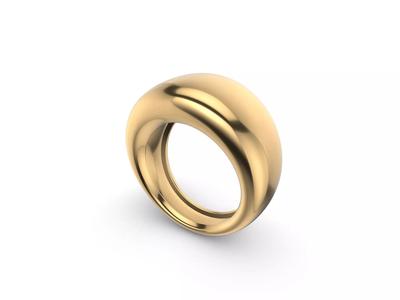 Bombe Flat Top Ring