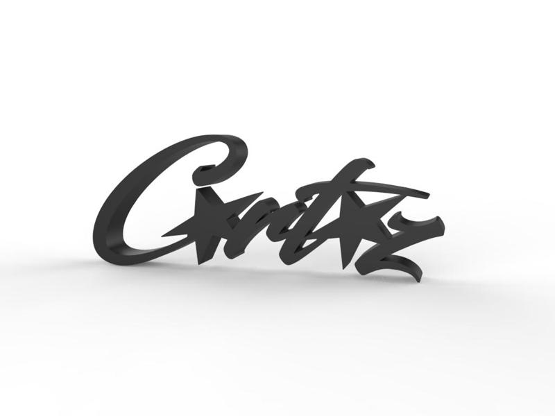 CORTEIZ CRTZ SIGN TABLETOP DECOR