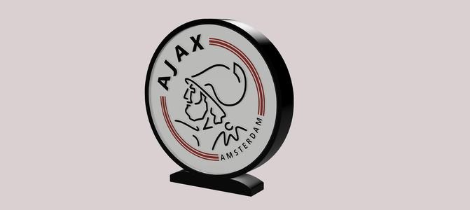 ajax amsterdam soccer lamp