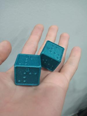 Braille dice