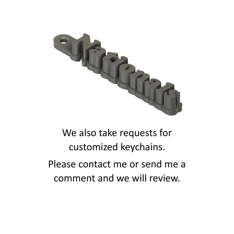 Washington Nationals Keychain / Keyring