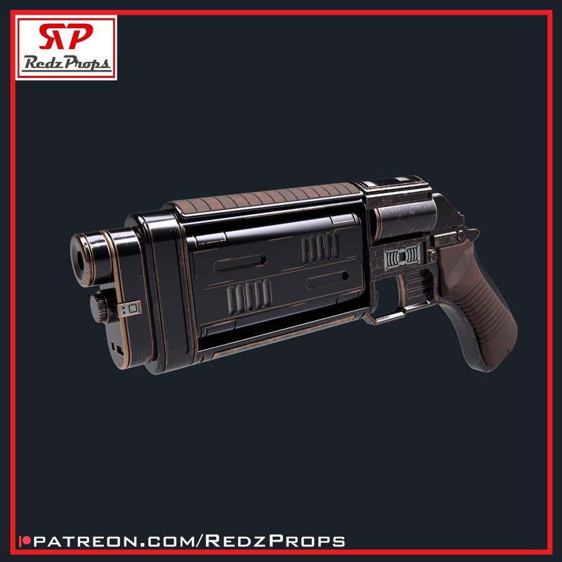 Andor Bryar MW-20 Blaster Cosplay Prop