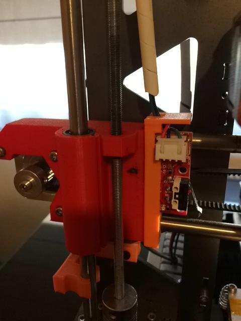 Endstop switch support for Prusa Steel
