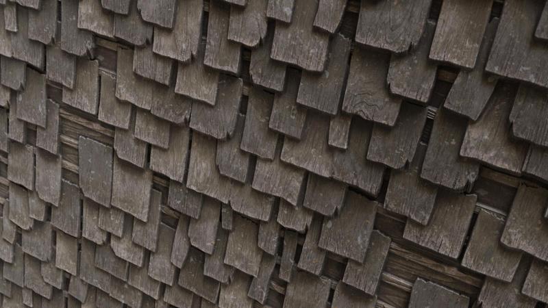 Wooden ceiling texture roll