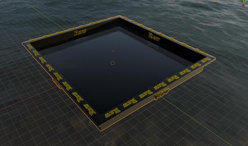 Tray for RAW ripple