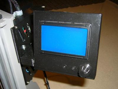 RRD 128x64 GLCD mount & frame for MakerFarm i3v with Smoothieboard
