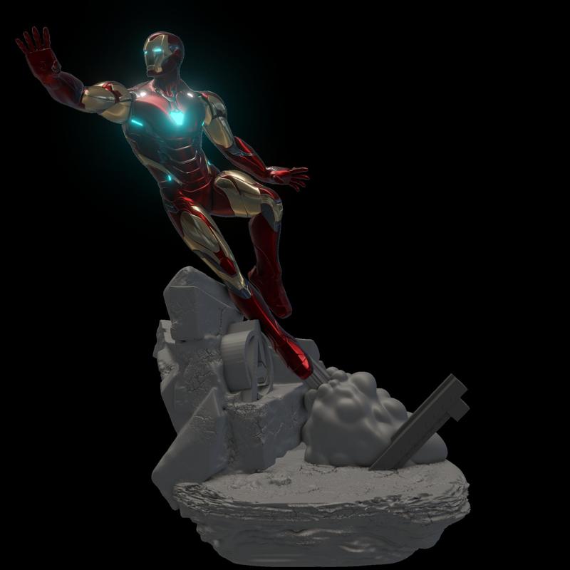 Iron Man MK-85 - Posture 1A