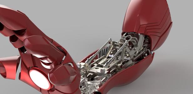 Iron man MK85 Exo skeleton arm (Lifesize)