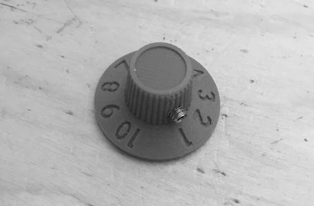 Amp knob Type 0b d=30mm