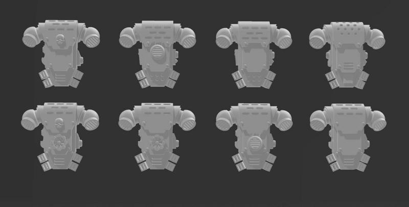 remixed & blank aquillera pattern backpacks