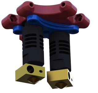 Kossel Mini Single and Dual Effectors (Kraken, J-Head. E3D-v6, UBIS)