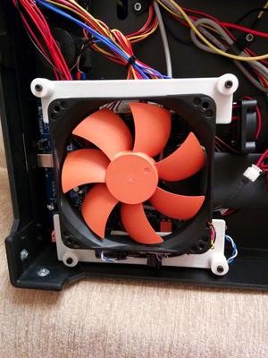 Flashforge Creator X 120mm fan mount