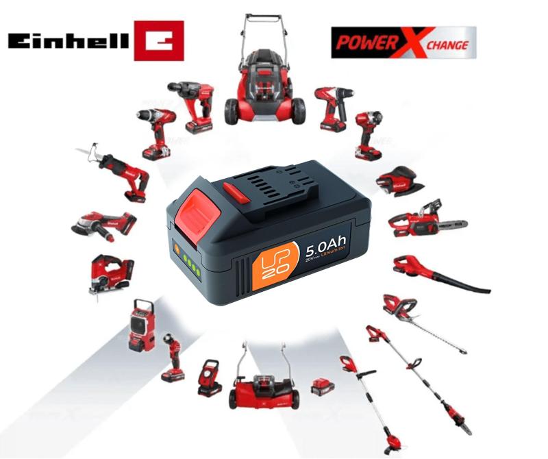 Dexter 20v battery to Einhell PXC 18v tool