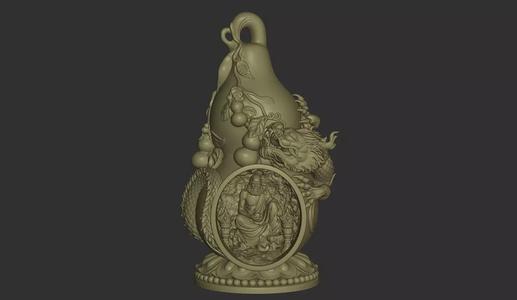 Arhat Sacred Gourd Altar Scene