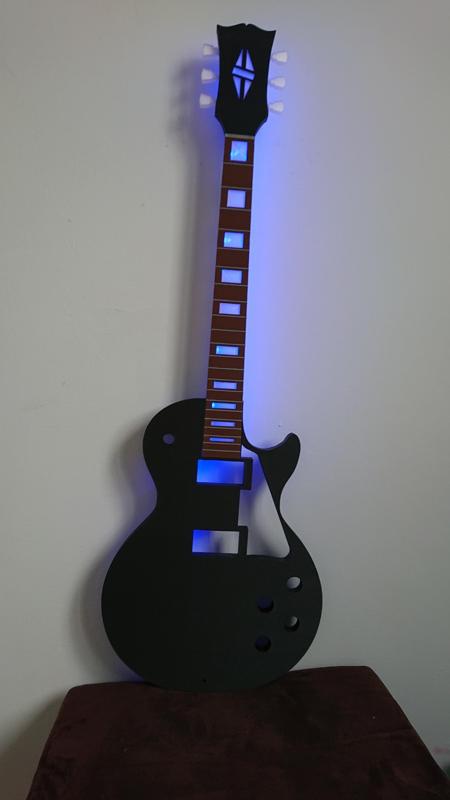 Les Paul Custom LED guitar