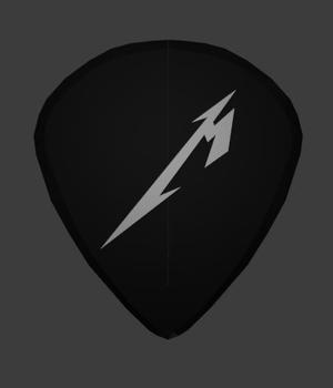 Metallica's plectrum
