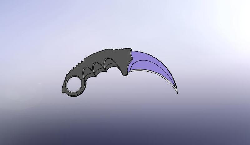 b1010009-karambit sw xt step stl