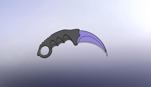 b1010009-karambit sw xt step stl