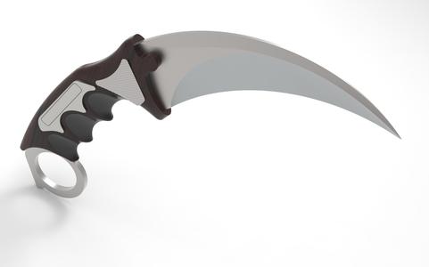 b1010011-karambit-cs-go sw xt step stl