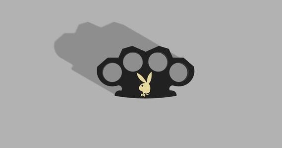 Playboy Bunny Brass Knuckles