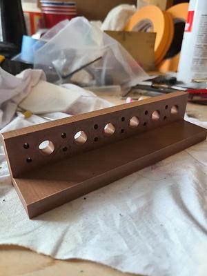 Guitar Stencil / Jig For Installing Fender Tuners