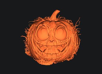 Halloween Kürbis