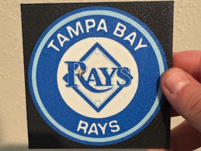 Tampa Bay Rays Custom Coaster