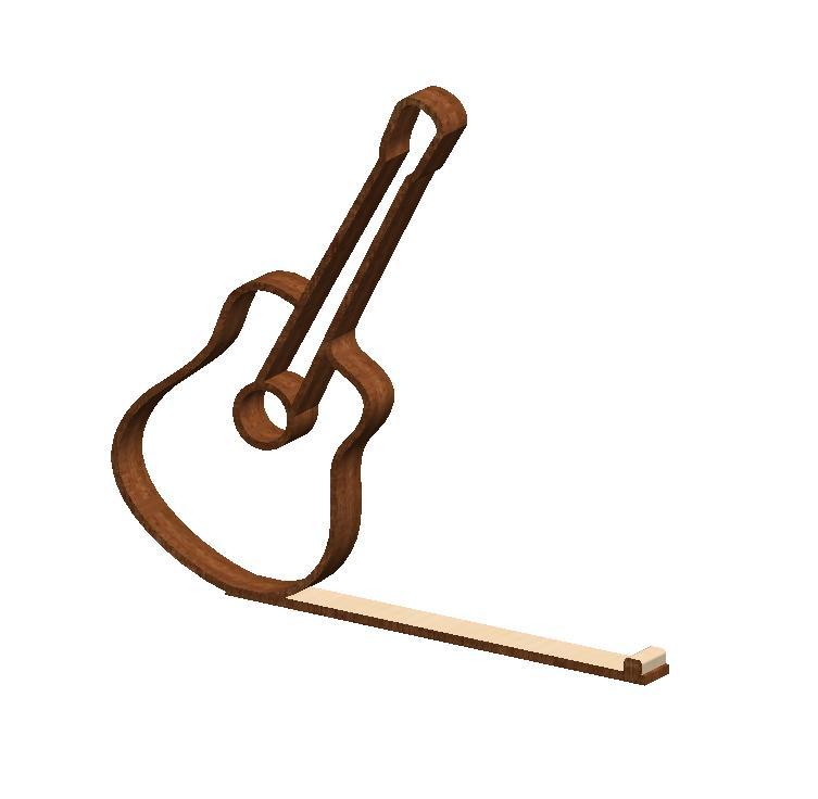 Guitar cellular support