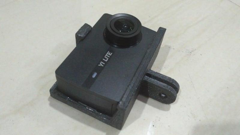 Xiaomi Yi lite mount + Mini grip