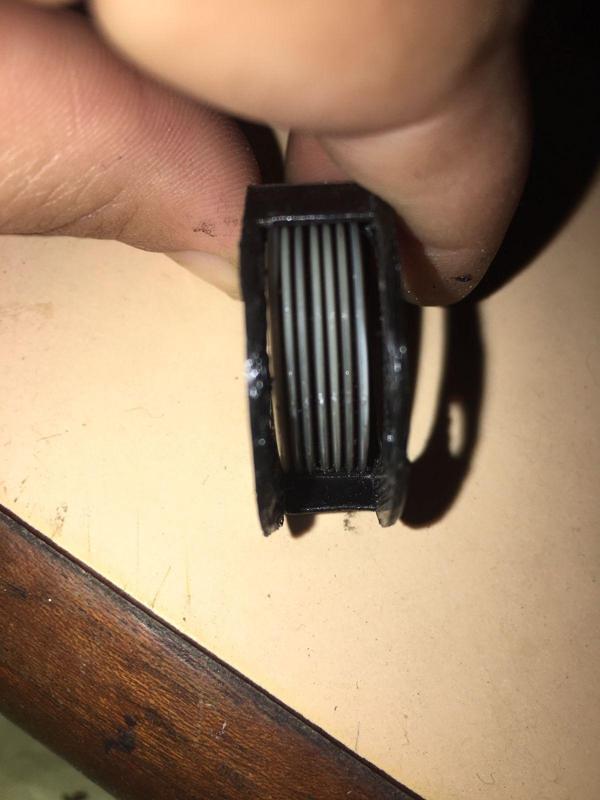 Sublimated 7-blade holder for 7 blades