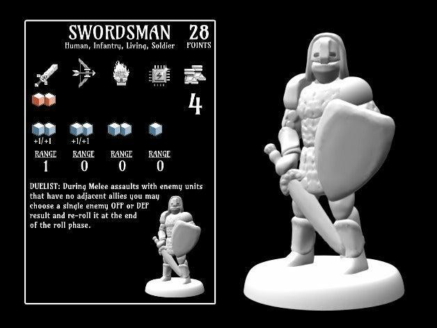 Swordsman (18mm scale)