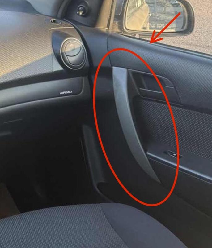 Chevrolet Aveo door pull handle cover