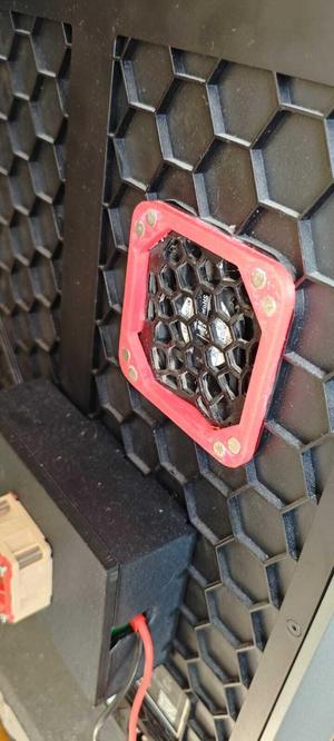 Creality K1 Magnetic exhaust fan adapter