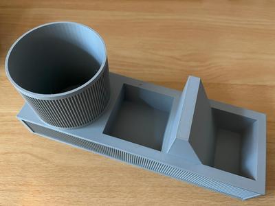 Desk Organizer with Remote